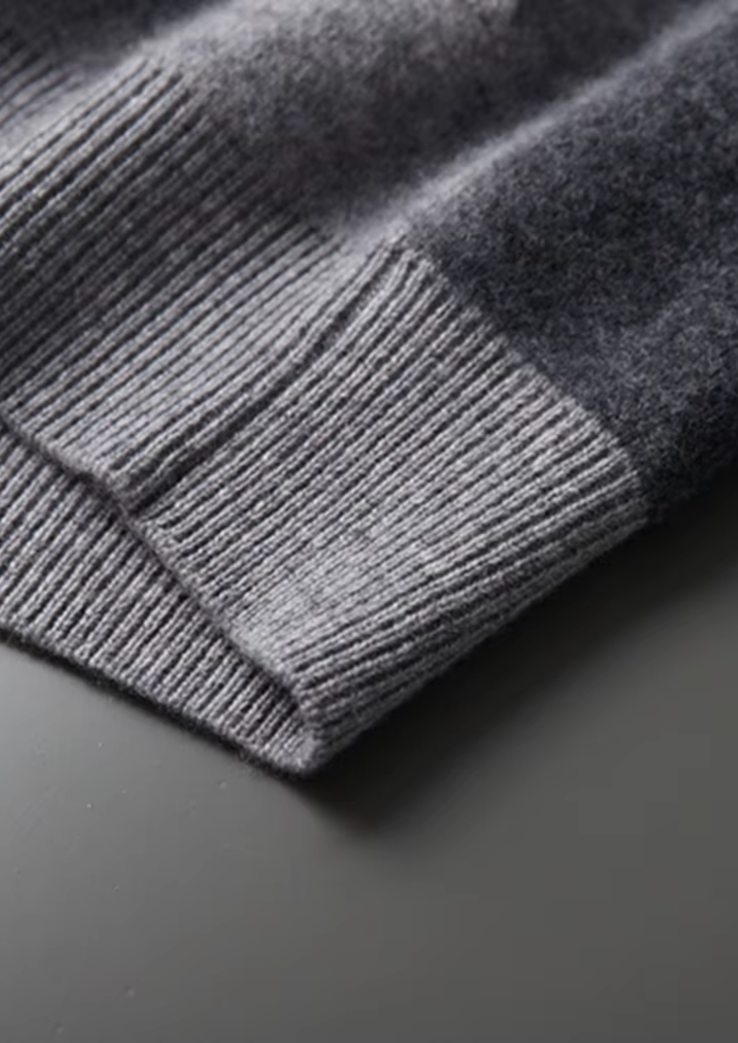 Ensemble ATALEYA Torino en cachemire gris foncé, pantalon