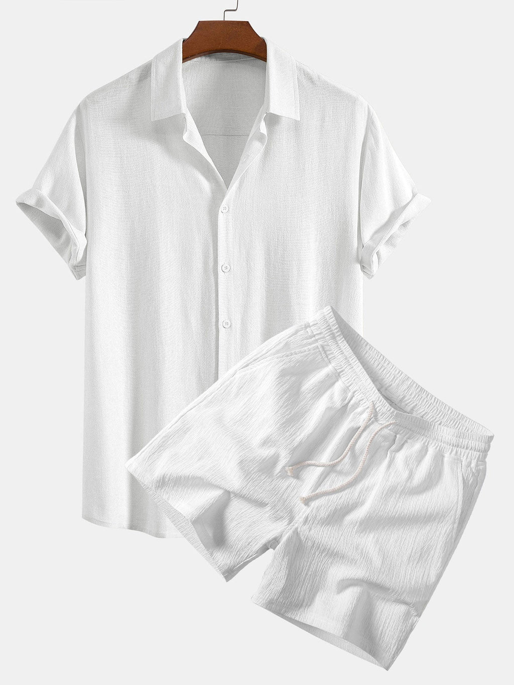 Ensemble ATALEYA Miami, chemise et short vue de face